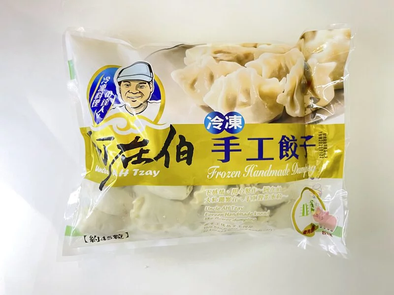 阿在伯韭菜豬肉手工水餃810g