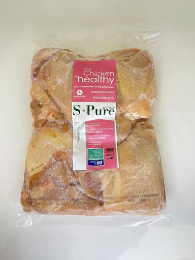 [CK0002,SP21114015] S-PURE雞上髀帶皮無骨1KG
